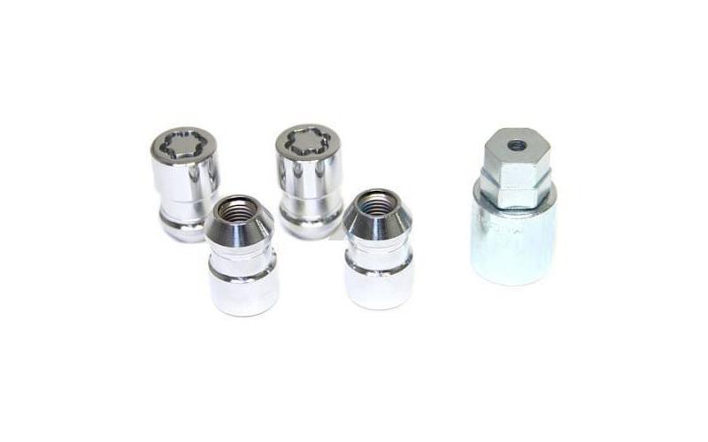 Chrome locking lug deals nuts